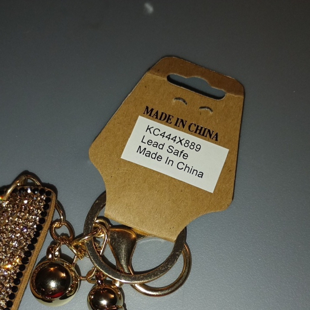 Elegant Rhinestone High Heel Keychain - Picture 5 of 6